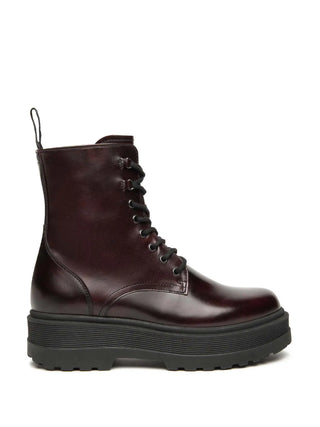 WOMEN'S AMPHIBIAN BOOT - NERO GIARDINI BORDEAUX - I514755D