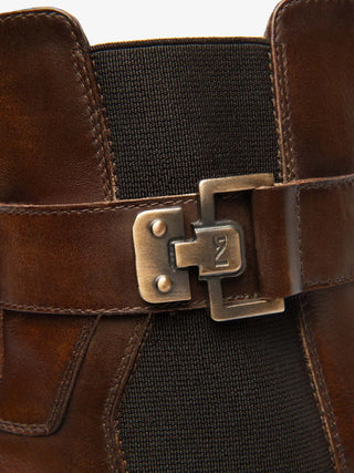 WOMEN'S ANKLE BOOTS - NERO GIARDINI BEIGE - I514791D 3