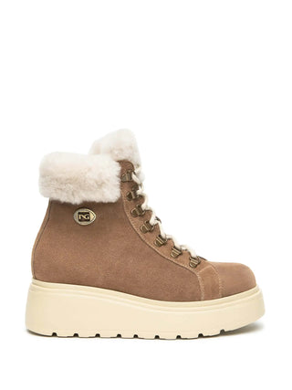 WOMEN'S AMPHIBIAN BOOT - NERO GIARDINI BROWN - I514908D