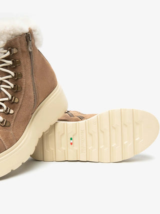 WOMEN'S AMPHIBIAN BOOT - NERO GIARDINI BROWN - I514908D 4