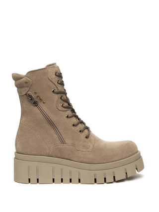 WOMEN'S AMPHIBIAN BOOTS - NERO GIARDINI BEIGE - I514911D 1