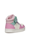 GIRLS' SNEAKERS - GEOX WHITE-PINK - B465MA 000BC 4
