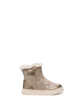 GIRLS' ANKLE BOOTS - GEOX BEIGE - B563HB 0BSNF