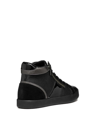 WOMEN'S SNEAKERS - GEOX BLACK - D366HD 00422 4