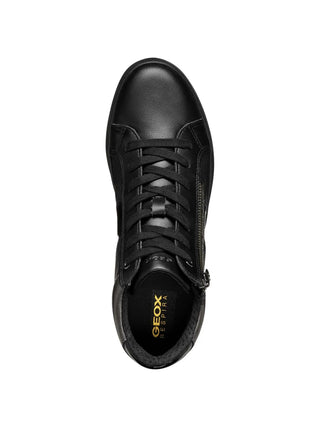 WOMEN'S SNEAKERS - GEOX BLACK - D366HD 00422 5