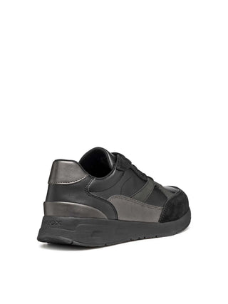 WOMEN'S SNEAKERS - GEOX BLACK-GREY - D46NQA 054AJ 4