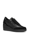 WOMEN'S SNEAKERS - GEOX BLACK - D46RAA 05422 2