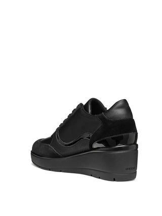 WOMEN'S SNEAKERS - GEOX BLACK - D46RAA 05422 3