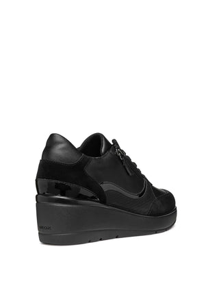 WOMEN'S SNEAKERS - GEOX BLACK - D46RAA 05422 4