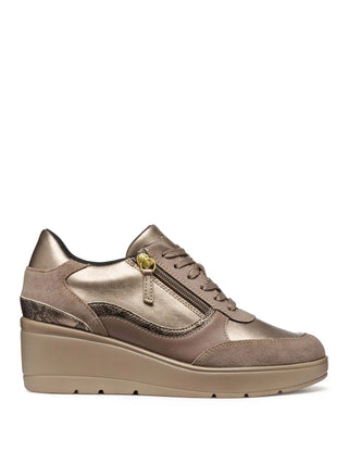 WOMEN'S SNEAKERS - GEOX TAUPE - D46RAA 0AJ22 1