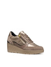 WOMEN'S SNEAKERS - GEOX TAUPE - D46RAA 0AJ22 2