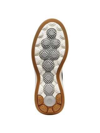 WOMEN'S SNEAKERS - GEOX BLACK-COGNAC - D46WTB 0BCPZ 6