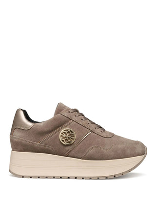 WOMEN'S SNEAKERS - GEOX TAUPE-SAND - D55MZA 022NF 1