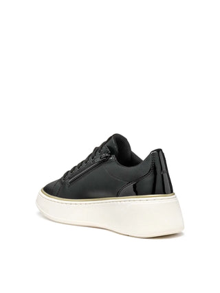 WOMEN'S SNEAKERS - GEOX BLACK - D55YHA 05402 4