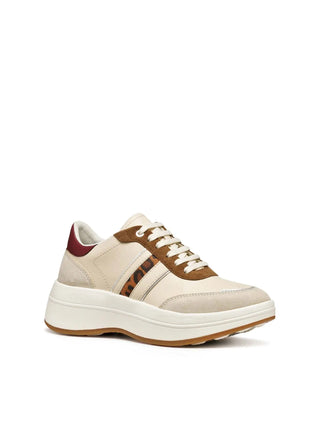 WOMEN'S SNEAKERS - GEOX BEIGE-TAUPE - D56WTA 0BC22 2