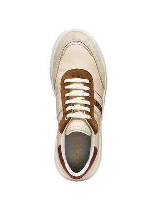 WOMEN'S SNEAKERS - GEOX BEIGE-TAUPE - D56WTA 0BC22 5