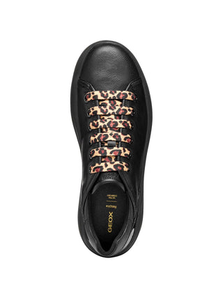 WOMEN'S SNEAKERS - GEOX BLACK - D56WVD 05402 5