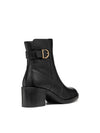 WOMEN'S ANKLE BOOTS - GEOX BLACK - D56XXA 00043 4