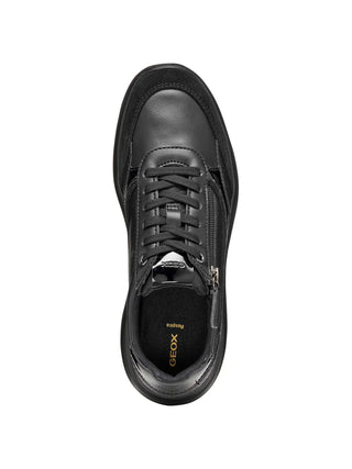 WOMEN'S SNEAKERS - GEOX BLACK - D56YNE 05402 5