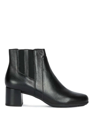 WOMEN'S ANKLE BOOTS - GEOX BLACK - D94CBB 00085