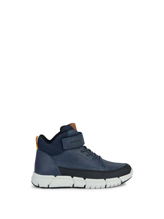 BOY'S SNEAKERS - GEOX NAVY - J369BA 0CLFU