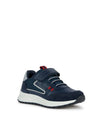 BOY'S SNEAKERS - GEOX NAVY-RED - J36GMA 054FU 2