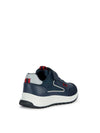 BOY'S SNEAKERS - GEOX NAVY-RED - J36GMA 054FU 4