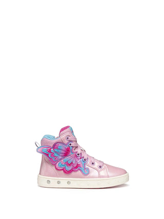 GIRL'S SNEAKERS - GEOX PINK-FUCHSIA - J568WA 0NFKC