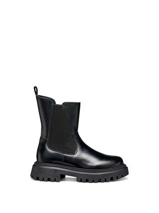 GIRL'S ANKLE BOOTS - GEOX BLACK - J56M6D 0CNNH