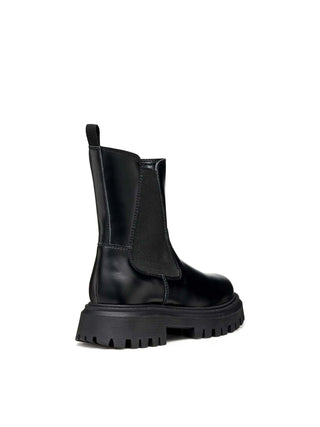GIRL'S ANKLE BOOTS - GEOX BLACK - J56M6D 0CNNH 4