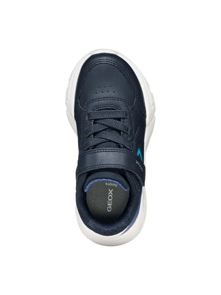 BOY'S SNEAKERS - GEOX NAVY-ROYAL - J56MQC 05411 5