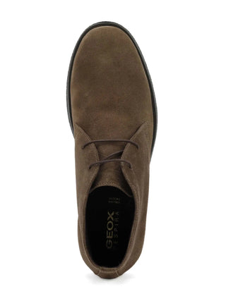 MEN'S LACE-UP SHOES - GEOX BROWN - U0458A 00022 5