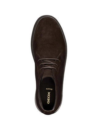 MEN'S POLISHED BOOTS - GEOX BROWN - U46H9A 00022 5