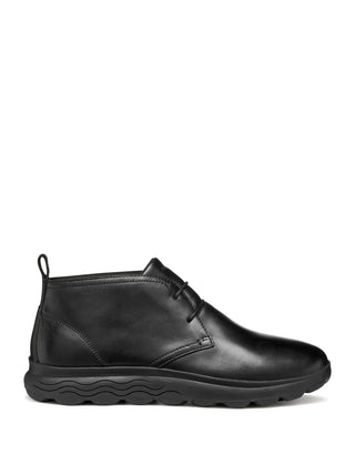 MEN'S POLISHED BOOTS - GEOX BLACK - U56BYB 00043