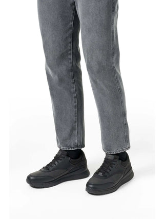 MEN'S SNEAKERS - GEOX BLACK - U56M6A 0EKBU 7