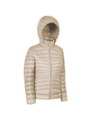 WOMEN'S DOWN JACKET - GEOX BEIGE - W5625B T3267 2
