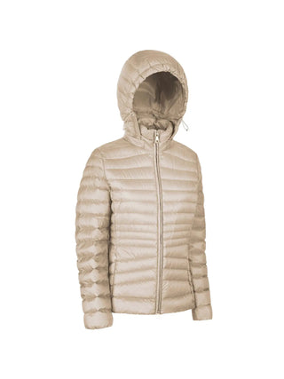 WOMEN'S DOWN JACKET - GEOX BEIGE - W5625B T3267 2