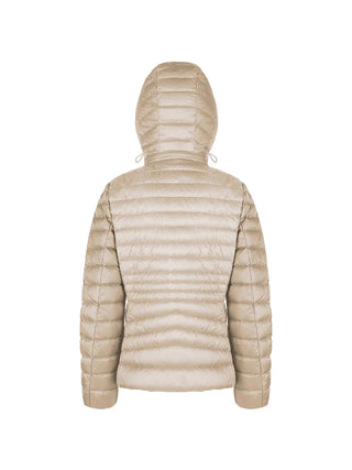 WOMEN'S DOWN JACKET - GEOX BEIGE - W5625B T3267 3