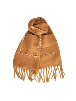 WOMEN'S SCARF - TOSCA BLU LEATHER - TF2540F49