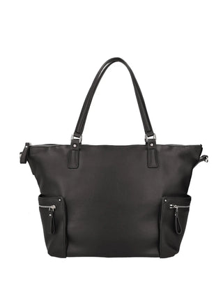 WOMEN'S SHOULDER BAG - TOSCA BLU BLACK - TF25BB120