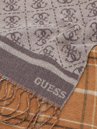 MEN'S SCARF - GUESS BEIGE - AM9432 POL03 2