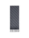 MEN'S SCARF - GUESS BLACK-GREY - AM9432 POL03 1
