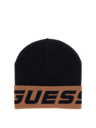 MEN'S HAT - GUESS BLACK-BROWN - AM9582 POL01