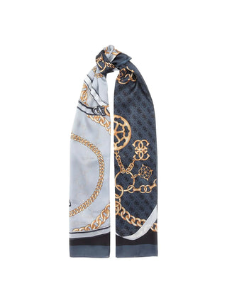 WOMEN'S SCARF - GUESS CARBONE - AW5339 POL03