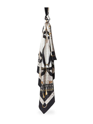 WOMEN'S SCARF - GUESS BLACK - AW5343 POL03 2