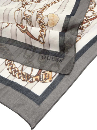 WOMEN'S SCARF - GUESS BLACK - AW5351 VIS03 3