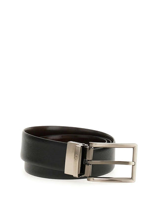 MEN'S BELT - GUESS BLACK-BROWN - BM7822 P5335