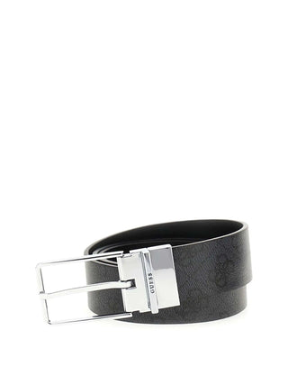 MEN'S BELT - GUESS BLACK-MULTI - BMAGLO P5235