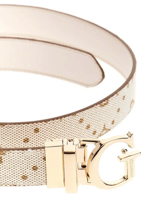 WOMEN'S BELT - GUESS WHITE - BW9268 P5330 3