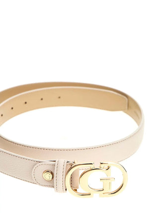 WOMEN'S BELT - GUESS WHITE - BW9269 P5330 3